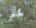 Le repos sous les arbres - Camille Pissarro