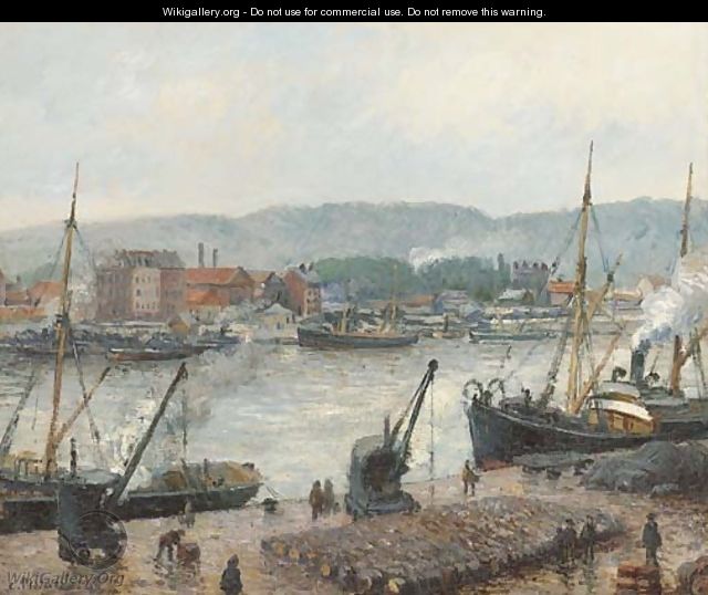 Port AAAA  Rouen - Camille Pissarro