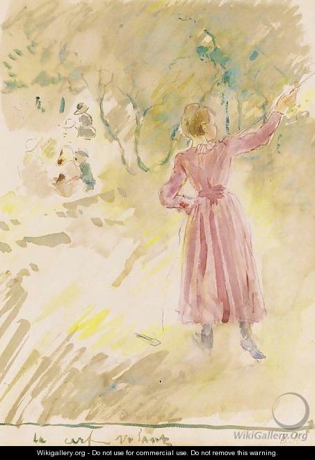 Le cerf-volant - Berthe Morisot