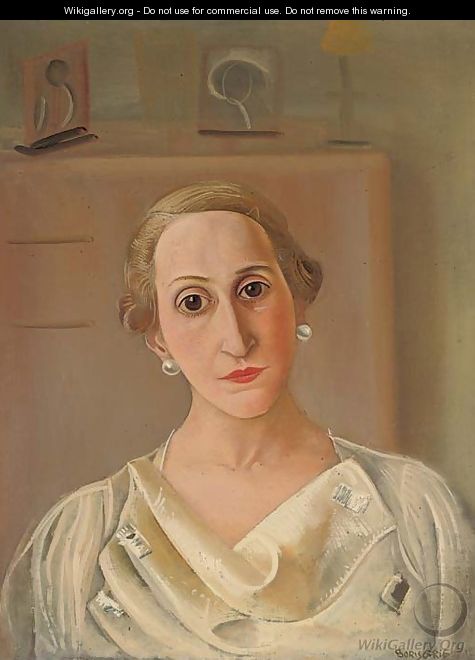 Portrait of Juanita Edwards de Gandarillas - Boris Dmitrievich Grigoriev