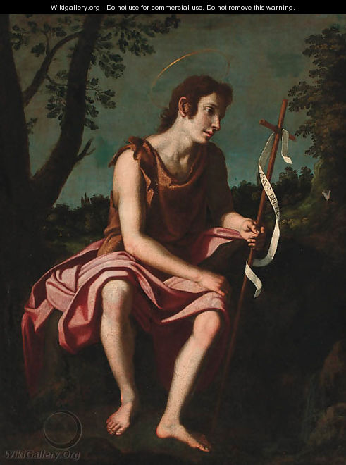 Saint John the Baptist in the wilderness - Florentine School