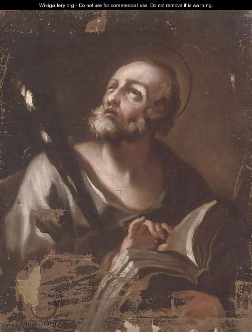 Saint Jerome in his Study - (after) Luca Giordano