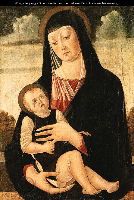 The Madonna and Child - Ferrarese School