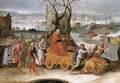 An allegory of the month of December - Flemish School