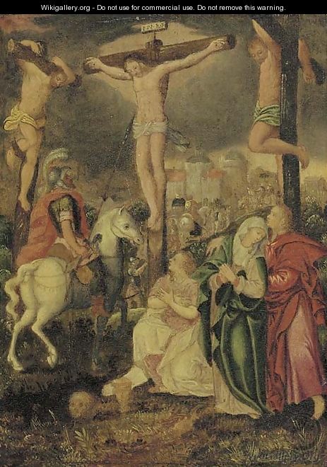 The Crucifixion - Flemish School