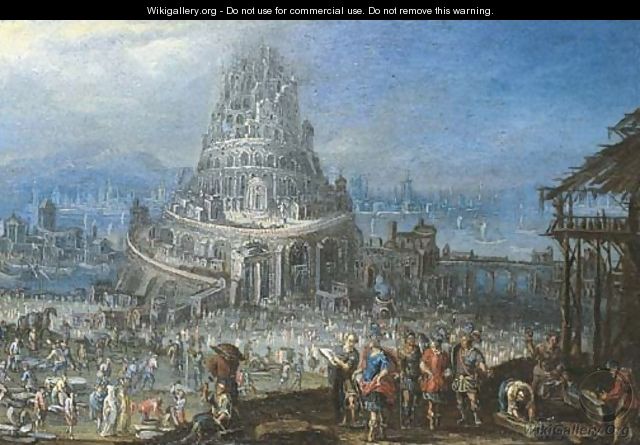 The Tower of Babel - Flemish School