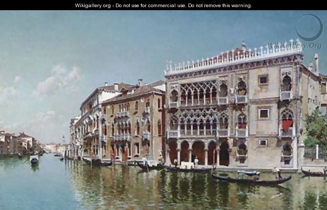The Grand Canal with a View of the Ca