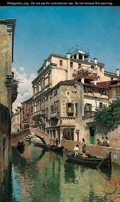 A Venetian Backwater - Federico del Campo