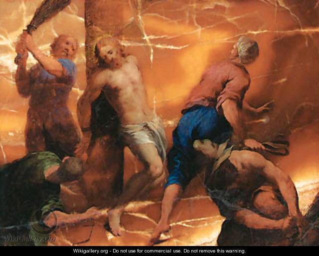 The Flagellation - Domenico Brusasorzi