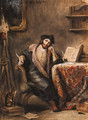 Faust dans son cabinet - Eugene Delacroix