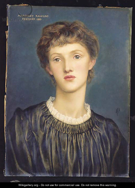 Portrait of Margaret Rawlins - Evelyn Pickering De Morgan