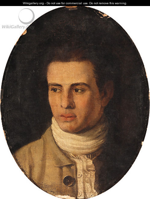 Portrait of a gentleman, said to be Thomas Chatterton - English School