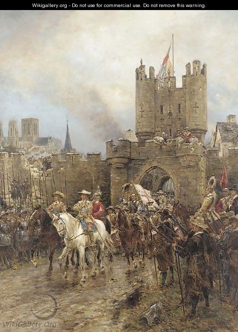The surrender of the City of York to the Roundheads - Ernest Crofts