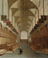 Interior of St. George's Chapel, Windsor - English School