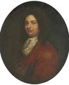 Portrait of a gentleman, identified as John Francis Vigani - English School