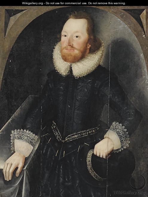 Portrait of a gentleman, possibly John Towneley - English School