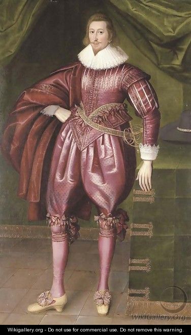 Portrait of Sir John Penruddock (d.1648) - English School