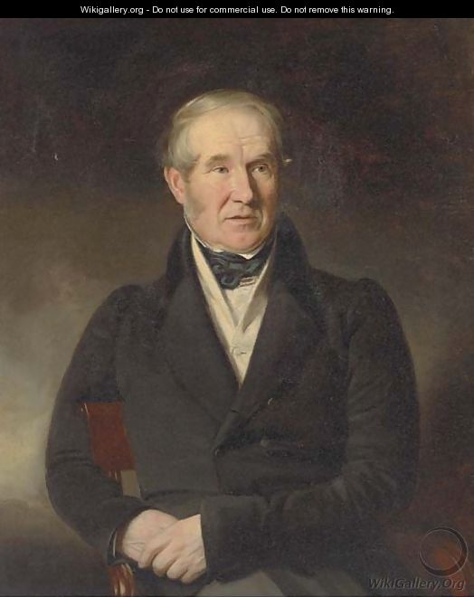 Portrait Of Richard Brown Bellett (1778-1835) - English School