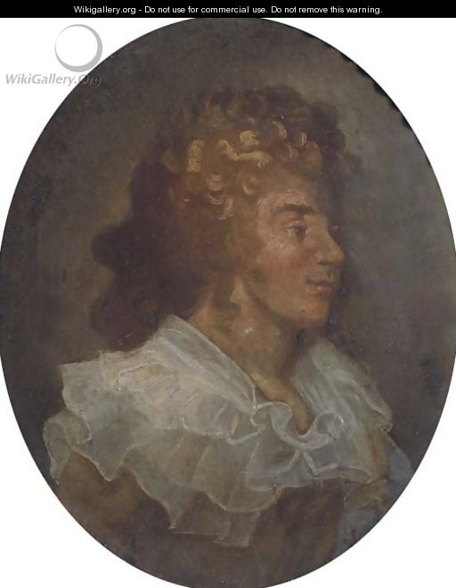 Portrait of a man, traditionally identified as Thomas Gainsborough (1727-1788) - English School