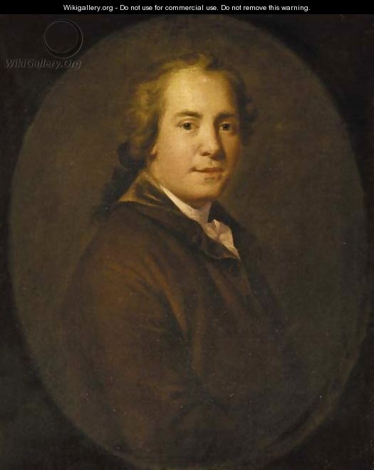 Portrait of a gentleman, traditionally identified as Edmund Burke (1729-1760) - English School