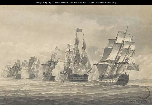 A naval engagement with a Britsh man o