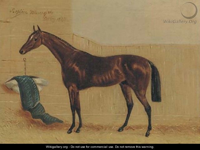 Sixpence, Winner of the Derby, 1840 - English School