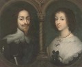 Portrait of King Charles I (1600-1649) and Queen Henrietta Maria (1609-1669) - English School