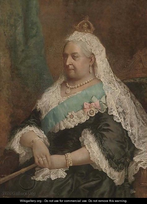 Portrait of Queen Victoria (1819-1901) - English School