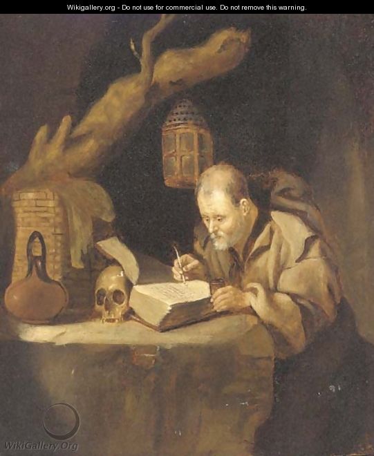 Saint Jerome - (after) Jan Adriansz Van Staveren