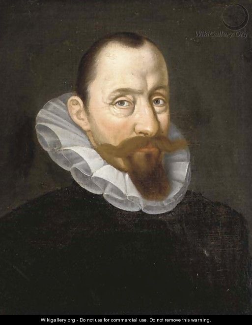 Portrait of a gentleman - (after) Jan Van Ravesteyn