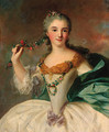 Portrait of a young lady - (after) Jean-Marc Nattier