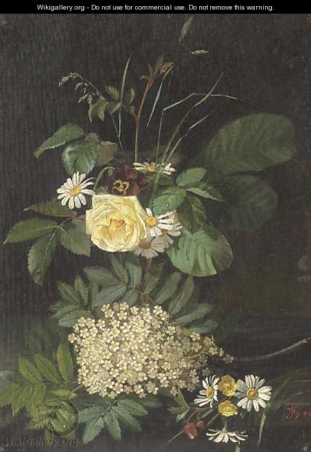 Wild flowers - (after) Johann Laurentz Jensen