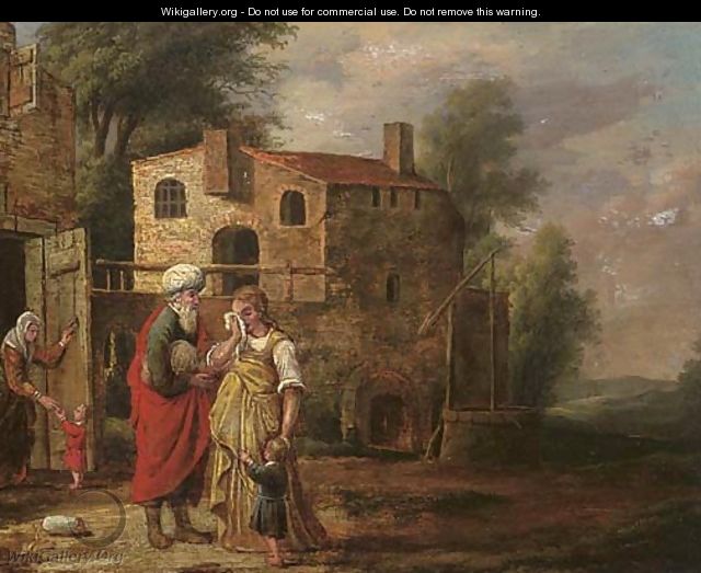 The dismissal of Hagar - (after) Jacob Pynas