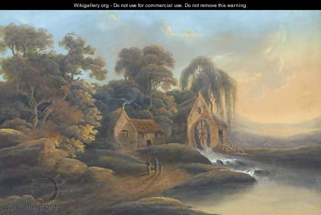 A mill near Waterford - (after) James Arthur O