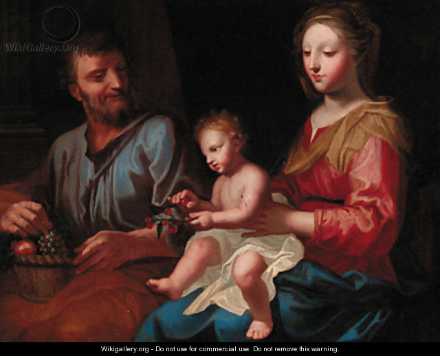 The Holy Family - (after) Jacques De Stella