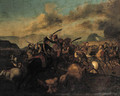 A cavalry skirmish - Pierre Bourgogne