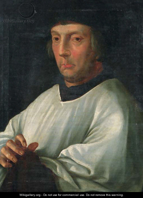 Portrait of a gentleman - (after) Jan Cornelisz Vermeyen
