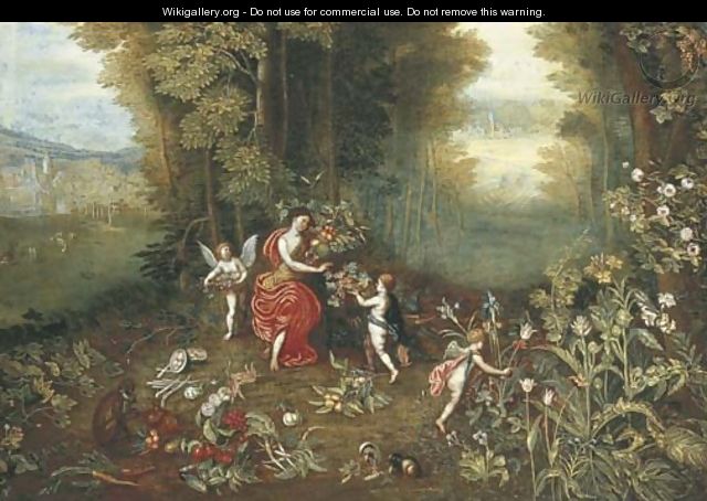 An Allegory of Earth 3 - (after) Jan, The Younger Brueghel