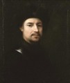 Portrait of a man in a fur lined hat - (after) Jan Kupetski