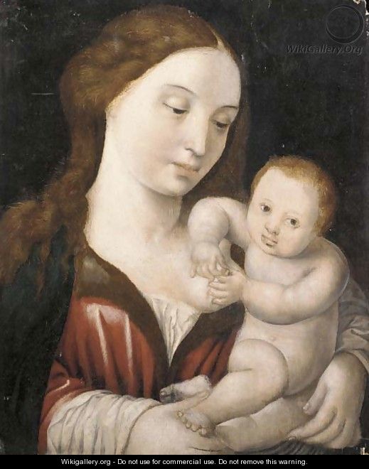 The Virgin and Child 2 - (after) Jan (Mabuse) Gossaert
