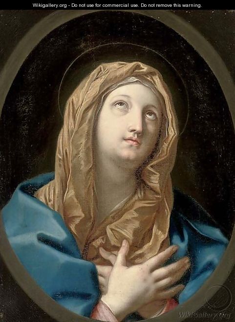 The Virgin Annunciate 2 - (after) Guido Reni