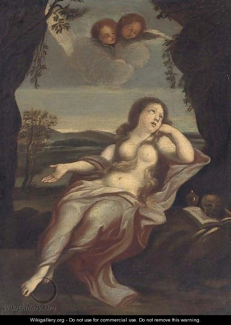 The Penitent Magdalen 3 - (after) Guido Reni