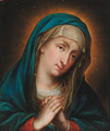 The Madonna at prayer - (after) Guido Reni