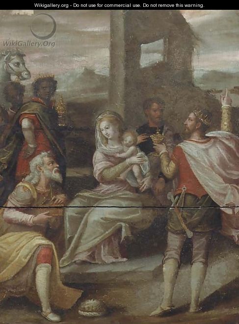 The Adoration of the Magi - (after) Hans Von Aachen