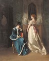 The Visitor - (after) Gustave Jean Jacquet