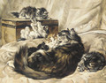 Family time - (after) Henriette Ronner-Knip