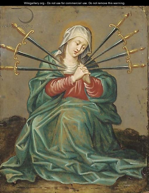 The Seven Sorrows of the Virgin - (after) Hendrik Van Balen, I