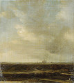 Landscape with a distant view of Haarlem - (after) Jacob Van Ruisdael