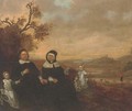 A portrait of a husband and wife - (after) Jacob Gerritsz. Cuyp