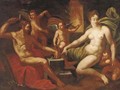Venus at the Forge of Vulcan - (after) Jacob De Backer